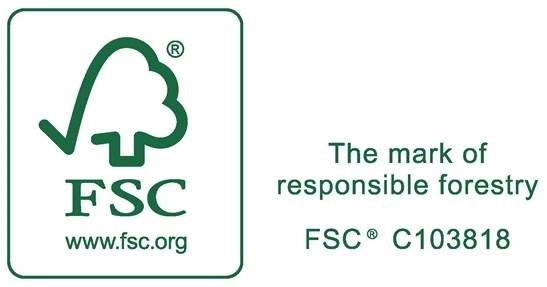 De koninklijke drukkerij met certificeringen zoals het FSC certificaat