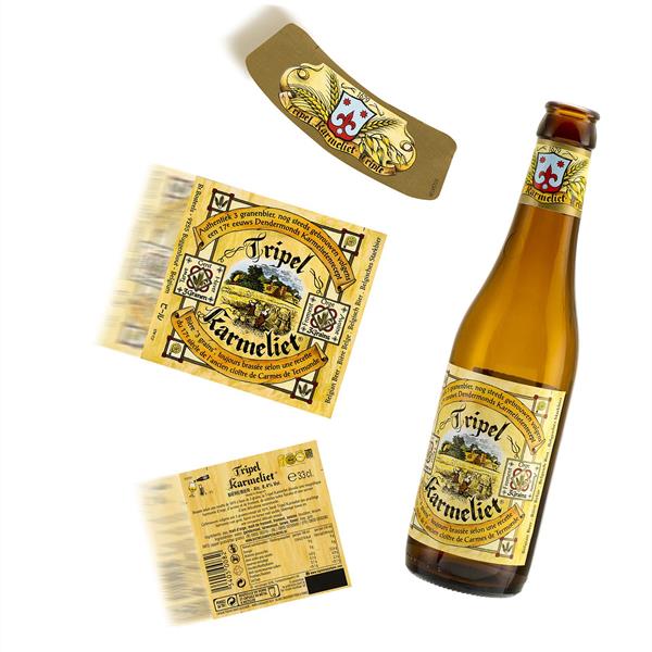 Wet glue labels of nat verlijmde etiketten voor verpakkingen